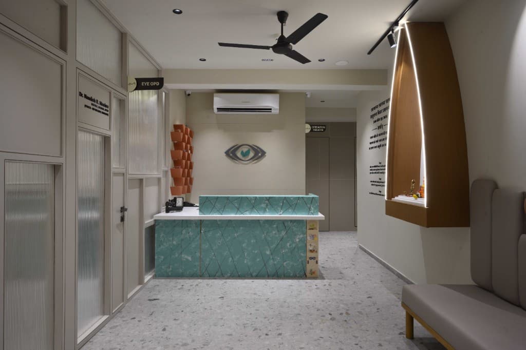 Reception desk at Shashvat Ayurveda & Panchkarma Centre