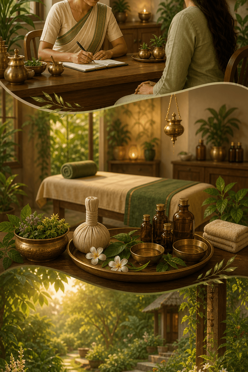 Ayurveda treatment process